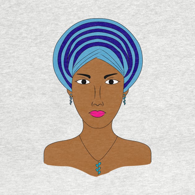 African Woman by Artistic April